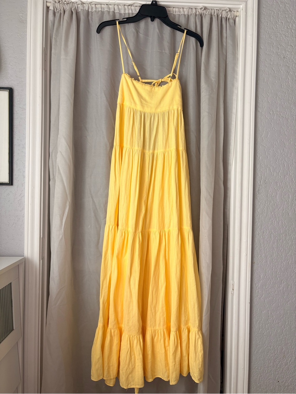 Zara yellow maxi sundress